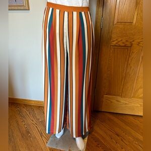 Bold Striped Pants.  Size S. By Flying Tomato